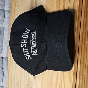 Fun Baseball Cap " SHIT SHOW SUPERVISOR "